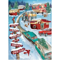 Cobble Hill - Christmas Campers Puzzle 1000pc