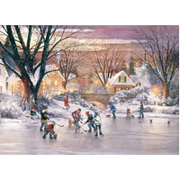 Cobble Hill - Hometown Hockey Puzzle 1000pc