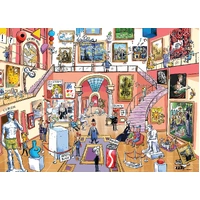 Cobble Hill - DoodleTown: Museum Mischief Puzzle 1000pc