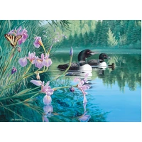 Cobble Hill - Iris Cove Loons Puzzle 500pc
