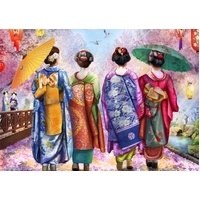 Holdson - Into the Orient - Giesha Blossom Puzzle 1000pc