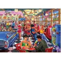 Holdson - Park & Dine - Cadillac Diner Puzzle 1000pc