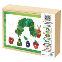 Eric Carle - Very Hungry Caterpillar 4 in 1 Wooden Puzzles