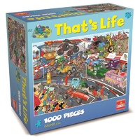 Goliath - That's Life - Car Race Puzzle 1000pc