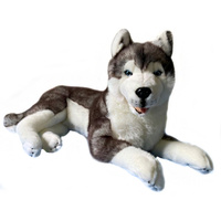 Bocchetta - Rocco Siberian Husky Lying Plush Toy 64cm