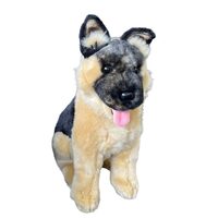 Bocchetta - Bobby German Shepherd with Black Face Plush Toy 25cm