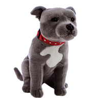 Bocchetta - Storm Staffordshire Bull Terrier Plush Toy 32cm