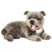Bocchetta - Flint Blue Staffordshire Bull Terrier Plush Toy 35cm