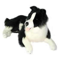 Bocchetta - Oscar Border Collie Lying Plush Toy 62cm