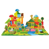 Hape - Jungle Block Play Set