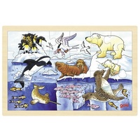 GOKI - Arctic Animals Puzzle 24pc