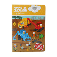 Tiger Tribe - Magnetic Play Book - Building Site