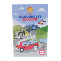 Tiger Tribe - Colouring Set - Cars & Trucks