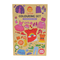 Tiger Tribe - Colouring Set - Fashionista Fun