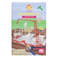 Tiger Tribe - Colouring Set - Construction