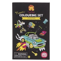 Tiger Tribe - Neon Colouring Set - Road Stars