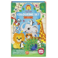 Tiger Tribe - Colouring Set - Zoo