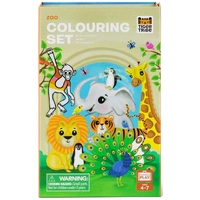 Tiger Tribe - Colouring Set - Zoo