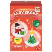 Tiger Tribe - Clay Craft - Ornament Kit - Snowman & Tree