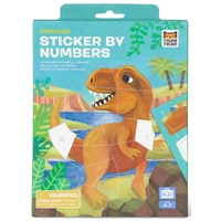 Tiger Tribe - Sticker By Numbers - Dinosaurs