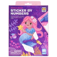 Tiger Tribe - Sticker By Numbers - Mermaid Friends