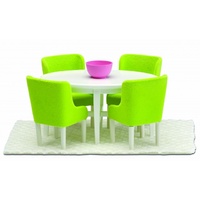 Lundby - Smaland Dining Room Set Green