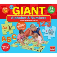 Goliath - Alphabet & Number Giant Floor Puzzle 48pc