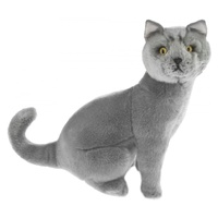 Bocchetta - Greyson Russian Blue Cat Plush Toy 35cm