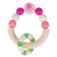 Heimess - Rattle Elephant Pink