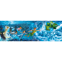Clementoni - Disney Peter Pan Panorama Puzzle 1000pc