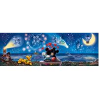 Clementoni - Disney Mickey and Minnie Panorama Puzzle 1000pc