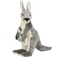 Bocchetta - Trudy Grey Kangaroo Plush Toy 44cm