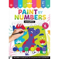 Hinkler - Daring Dino Paint by Numbers