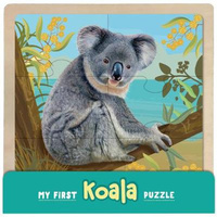 Lake Press - My First Wooden Jigsaw - Koala 6pc