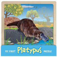 Lake Press - My First Wooden Jigsaw - Platypus 6pc