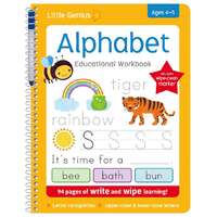 Lake Press - Little Genius Write & Wipe Alphabet Workbook