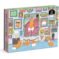 Galison - Museum of the Corgi Puzzle 1000pc