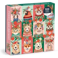 Galison - Furry and Bright Puzzle 500pc