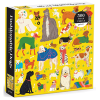 Galison - Fashionable Dogs Puzzle 500pc