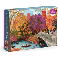 Galison - Autumn On Bow Bridge Puzzle 1000pc