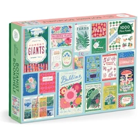 Galison - Botanist Bookshelf Puzzle 1000pc