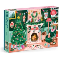 Galison - Cozy By The Fireplace Puzzle 1000pc
