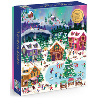 Galison - Northern Lights Foil Puzzle 1000pc