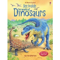 Usborne - See Inside The World Of Dinosaurs