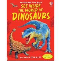 Usborne - See Inside The World Of Dinosaurs