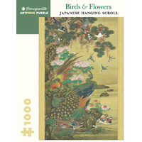 Pomegranate - Birds & Flowers Japanese Scroll Puzzle 1000pc