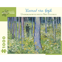 Pomegranate - Van Gogh: Undergrowth With Two Figures Puzzle 1000pc