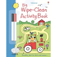 Usborne - Big Wipe Clean Activity Book