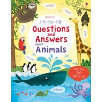 Usborne - Lift-The-Flap Questions And Answers: About Animals