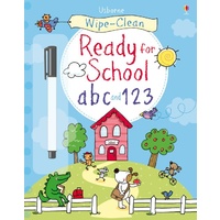 Usborne - Wipe-Clean Ready for School ABC and 123